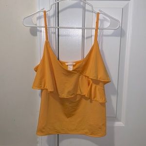 H&M ruffle tank